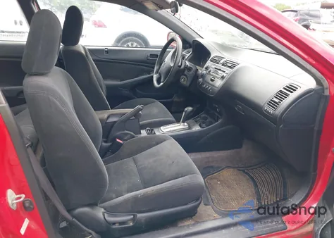 2004 Honda Civic Ex из США, поврежденный, VIN 1HGEM22924L019284